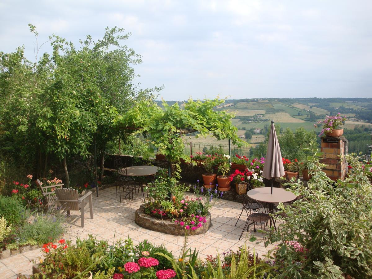 D'Ici Et D'Ailleurs Bed & Breakfast Cordes-sur-Ciel Bagian luar foto